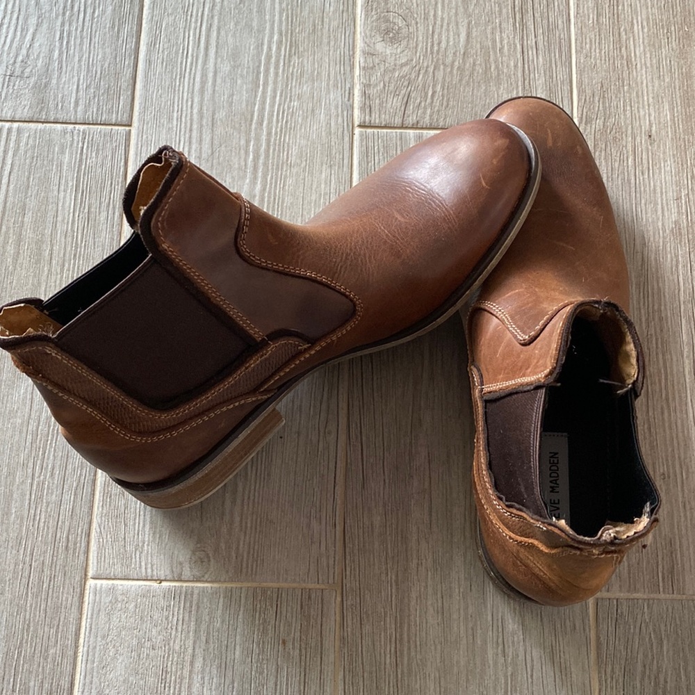 Men’s Steve Madden Nockdown Chelsea boots